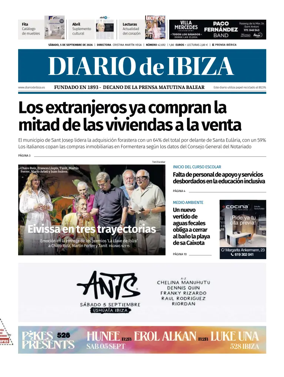 Cover of Diario de Ibiza