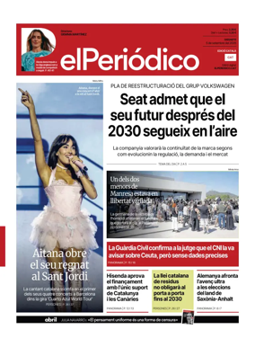 Cover of El Periodico - Catala