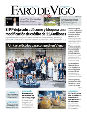 Cover of Faro de Vigo (Ourense)