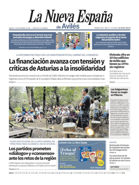Cover of La Nueva Espana (Aviles)