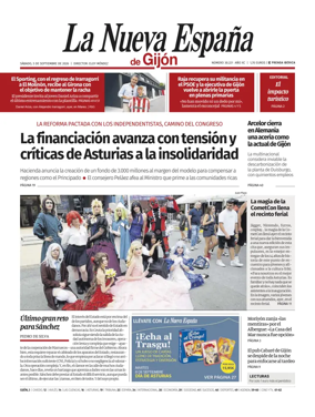 Cover of La Nueva Espana (Gijon)