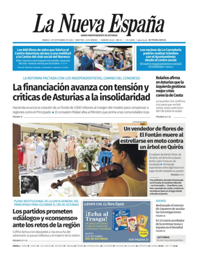 Cover of La Nueva Espana (Oviedo)