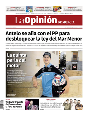 Cover of La Opinion de Murcia
