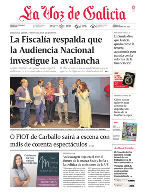 Cover of La Voz de Galicia (Carballo)