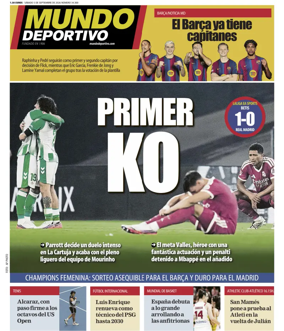 Cover of Mundo Deportivo (At. Madrid)