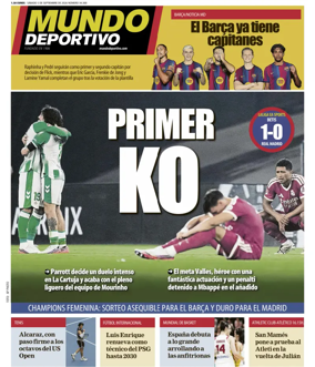 Cover of Mundo Deportivo (Barcelona)