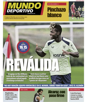 Cover of Mundo Deportivo (Bizkaia-Araba)