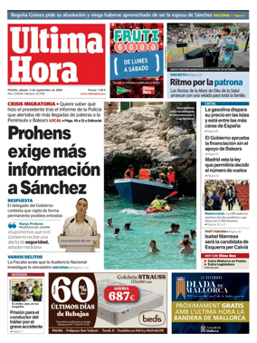 Cover of Ultima Hora