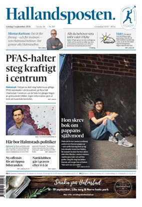 Cover of Hallandsposten