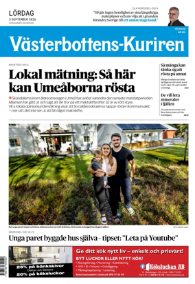 Cover of Vasterbottens-Kuriren
