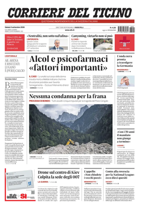 Cover of Corriere del Ticino