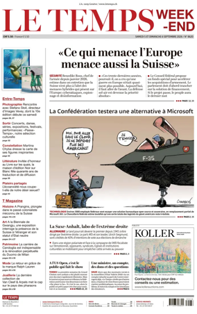 Cover of Le Temps