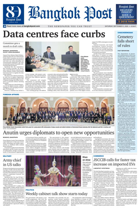 Cover of Bangkok Post