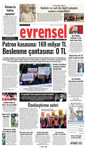Cover of Evrensel Gazetesi