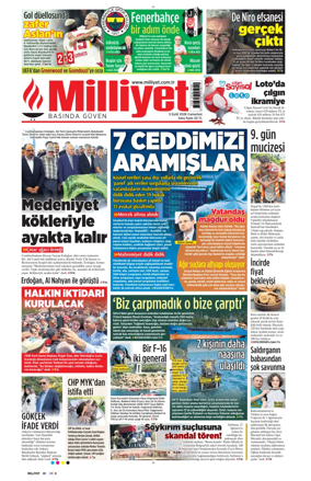 Cover of Milliyet