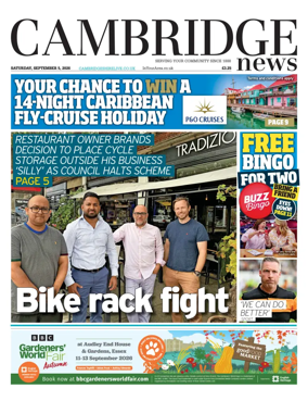 Cover of Cambridge News