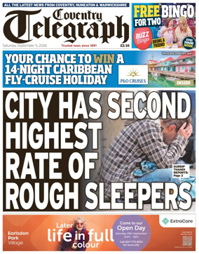 Cover of Coventry Telegraph