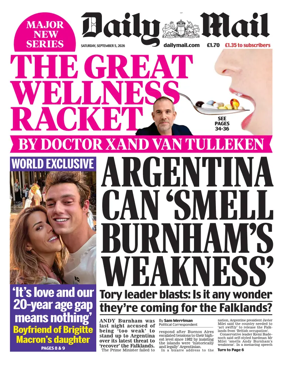 Cover of Daily Mail