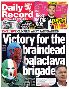 Cover of Daily Record