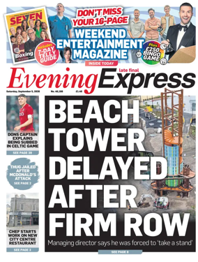 Cover of Evening Express