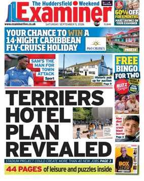 Cover of Huddersfield Daily Examiner