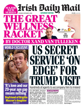 Cover of Irish Daily Mail