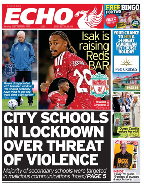 Cover of Liverpool Echo