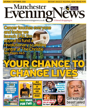 Cover of Manchester Evening News