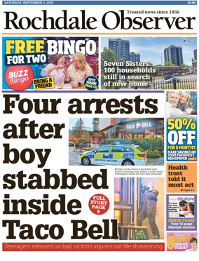 Cover of Rochdale Observer