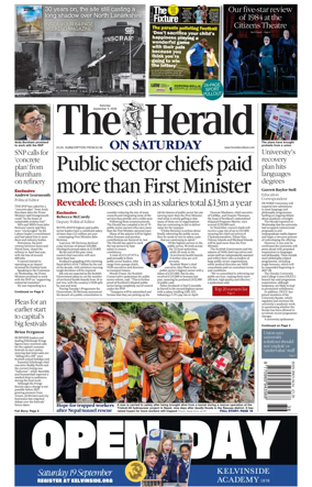 Cover of The Herald (Scotland)