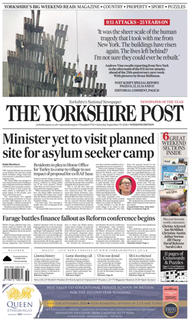 Cover of Yorkshire Post