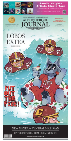 Cover of Albuquerque Journal