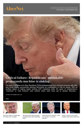 Cover of AlterNet