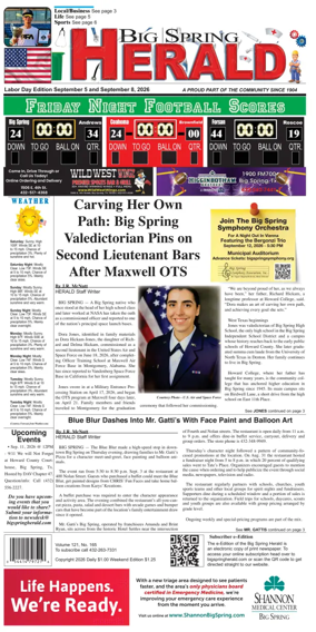 Cover of Big Spring Herald Weekend