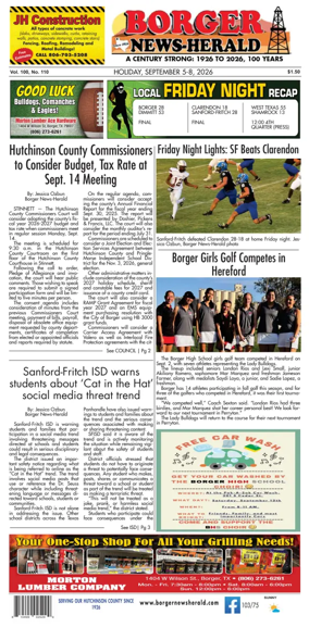 Cover of Borger News-Herald