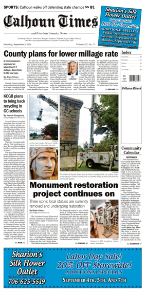 Cover of Calhoun Times