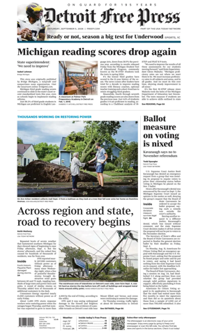 Cover of Detroit Free Press