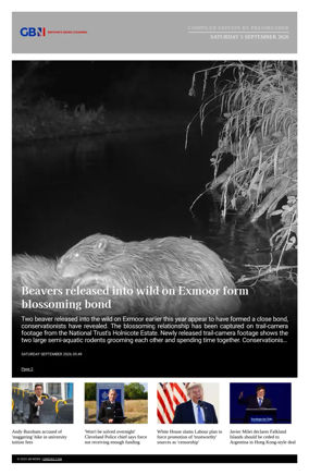 Cover of GB News UK