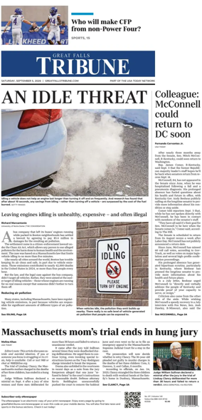 Cover of Great Falls Tribune