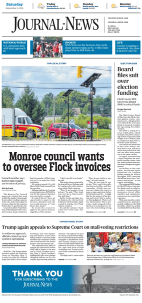 Cover of Hamilton Journal News