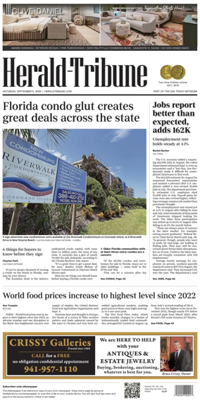 Cover of Herald-Tribune