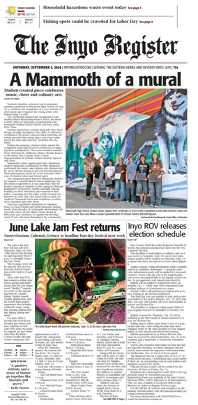 Cover of Inyo Register