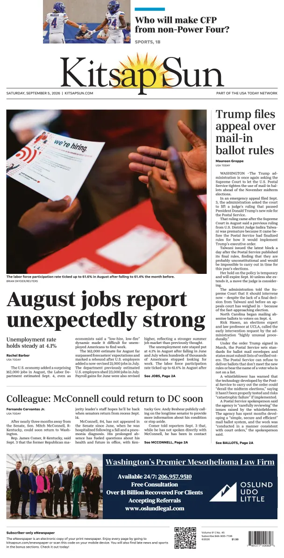 Cover of Kitsap Sun