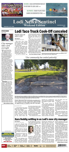 Cover of Lodi News-Sentinel