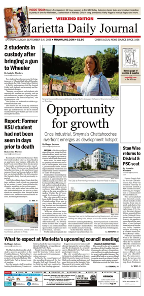 Cover of Marietta Daily Journal