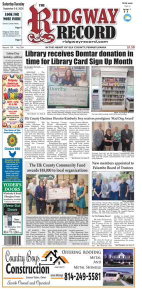 Cover of Ridgway Record