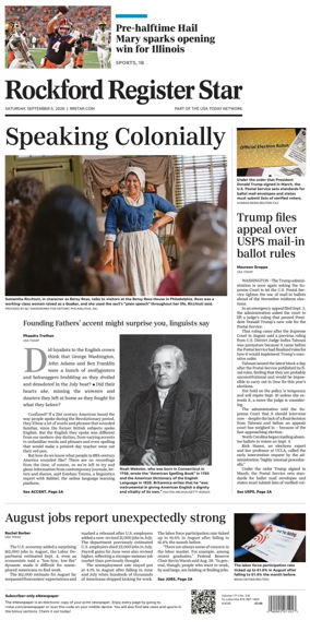 Cover of Rockford Register Star