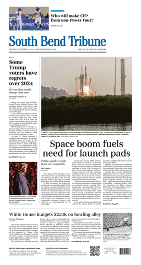 Cover of South Bend Tribune