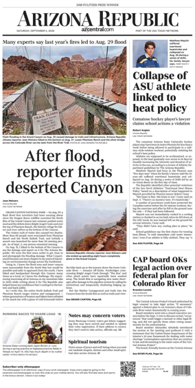 Cover of The Arizona Republic