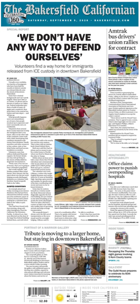 Cover of The Bakersfield Californian
